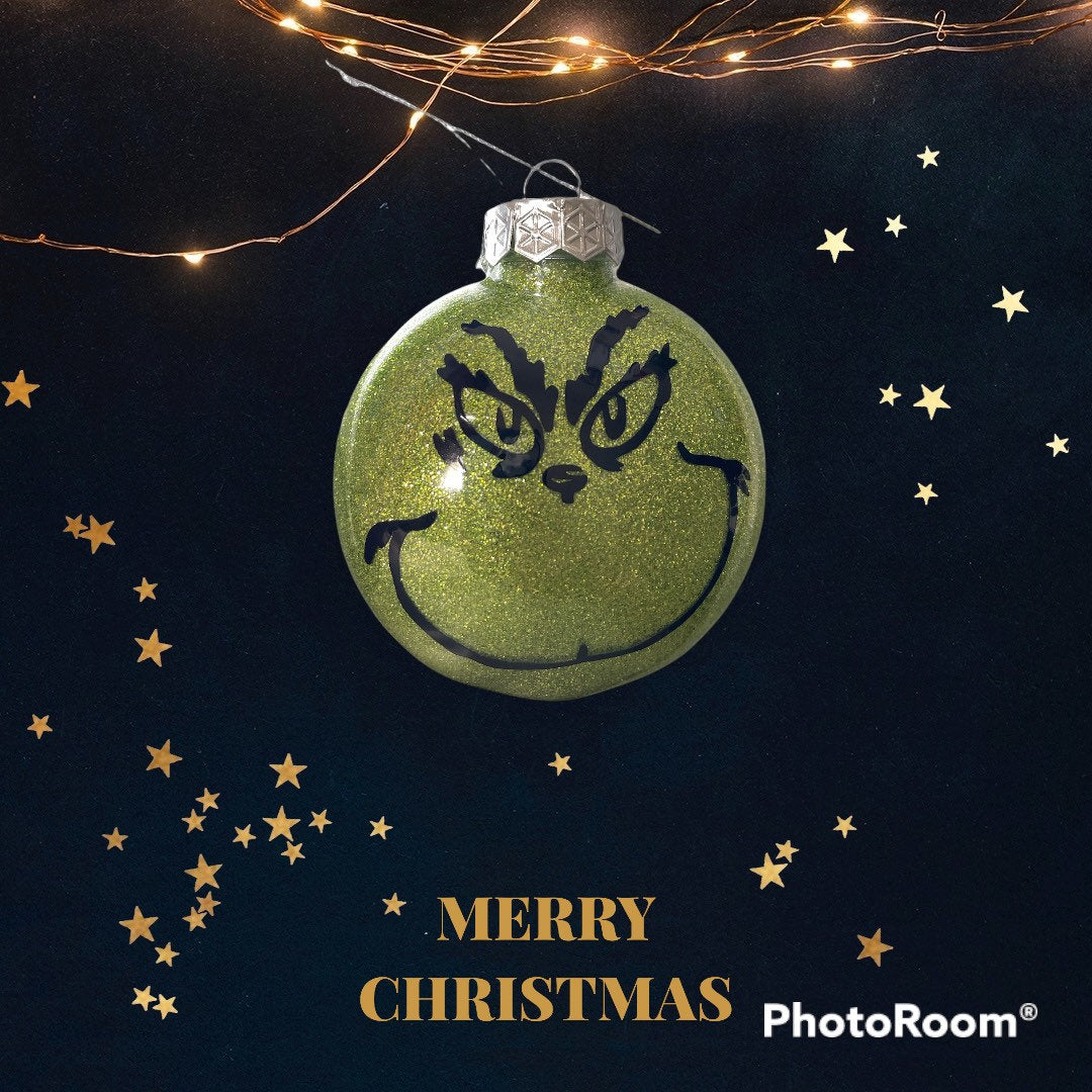 Grinch Christmas Ornament