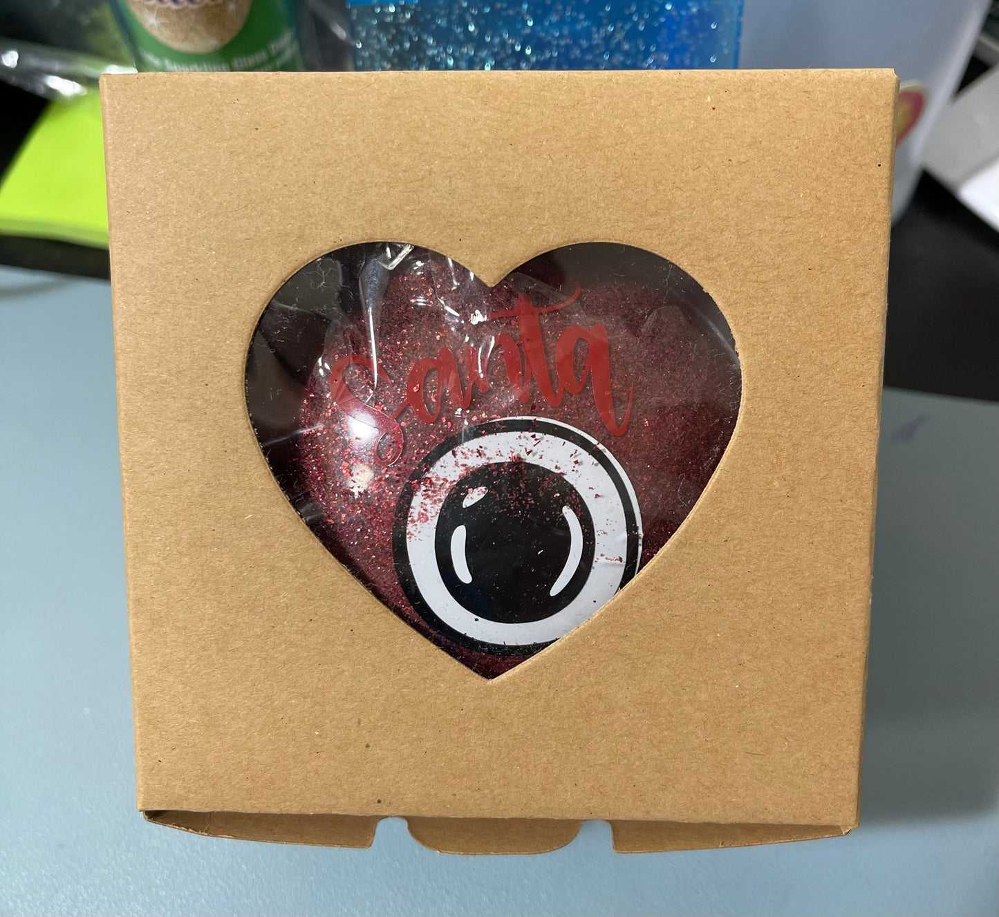 Personalize Santa cam ornament