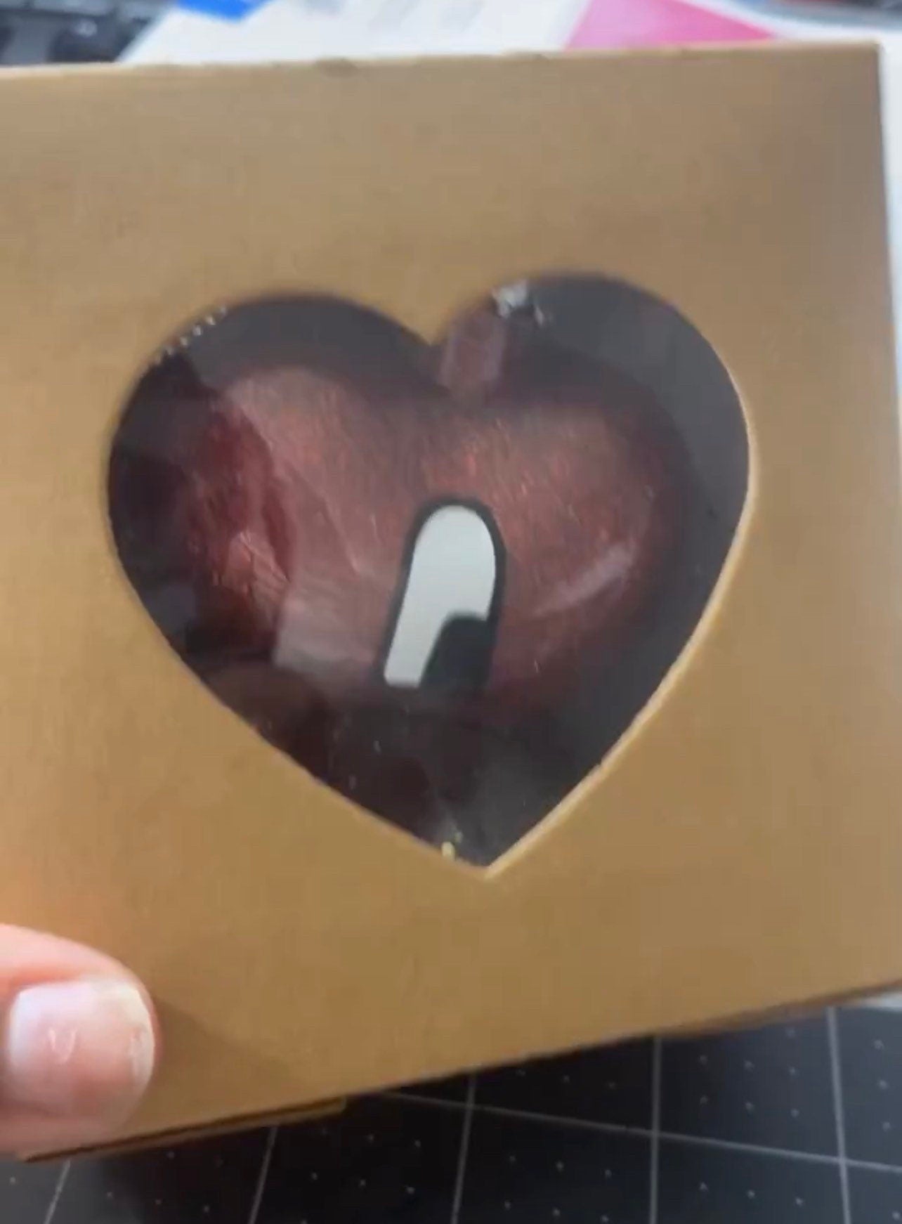 Bad bunny Heart ornament