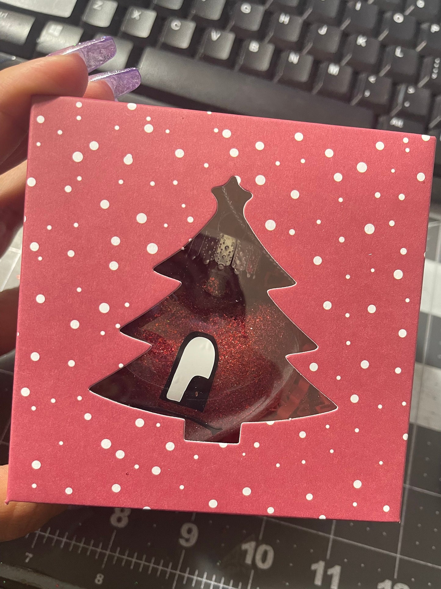 Bad bunny Heart ornament