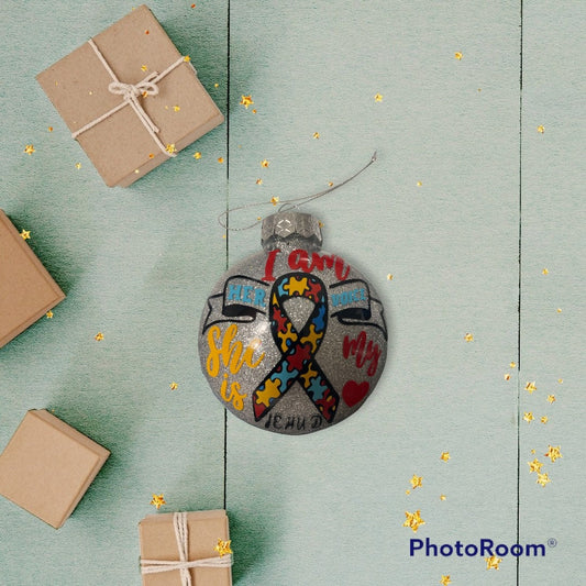 Personalized Autism Orornaments